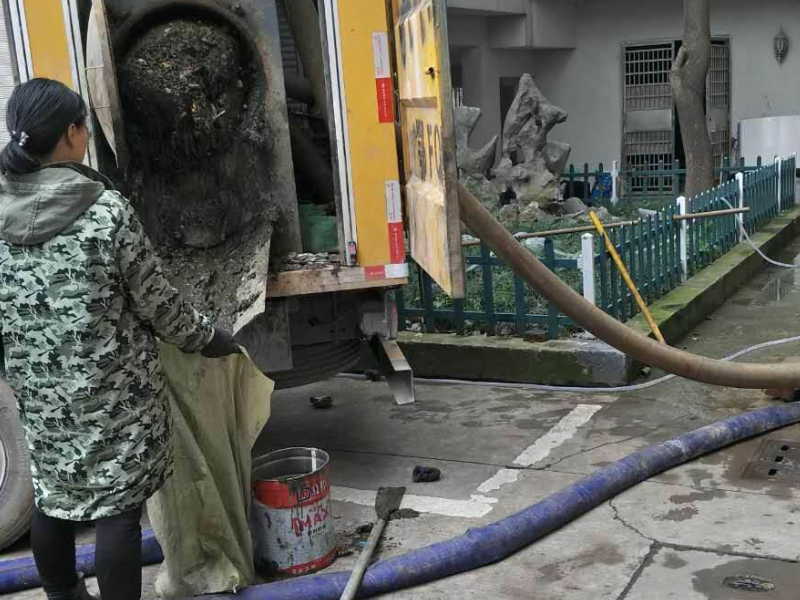 宁波地区市政管道疏通 环卫车抽粪隔油池清理管道清洗