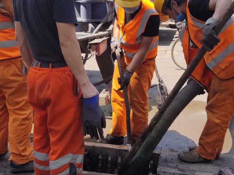 宁波地区环卫车抽粪 污水井 生化池清理高压清洗管道